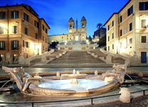 Ρώμη Αξιοθέατα Πιάτσα της Ισπανίας (Piazza di Spagna) και Σπίτι-Μουσείο των Keats-Shelley