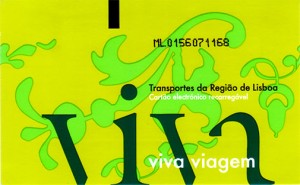 Κάρτα Μετακινήσεων Λισαβόνας Viva-viagem 